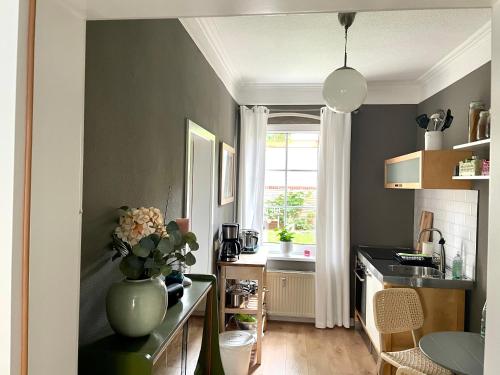 Кухня або міні-кухня у JETHON Appartement in der Gasse