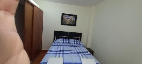 Ein Bett oder Betten in einem Zimmer der Unterkunft CHILL OUT