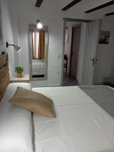 Postel nebo postele na pokoji v ubytování El MANANTIAL
