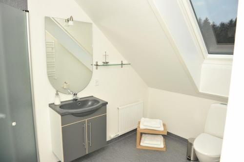 Koupelna v ubytování Herning Bed & Breakfast