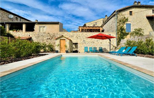 Beautiful Home In Saint-germain With Outdoor Swimming Pool And 2 Bedrooms