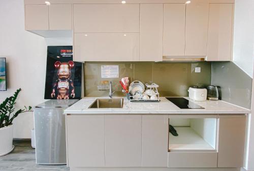 Una cocina o zona de cocina en Apartment 1BR-FL12th-R103 Building-Vinhome Ocean Park