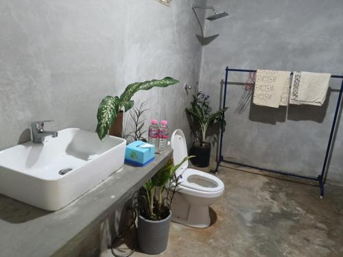 Koupelna v ubytování Phonluer Angkor Homestay,