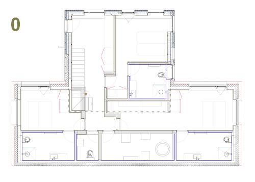 a floor plan of a house at Chalet ski-in ski-out with jacuzzi in Nendaz in Nendaz