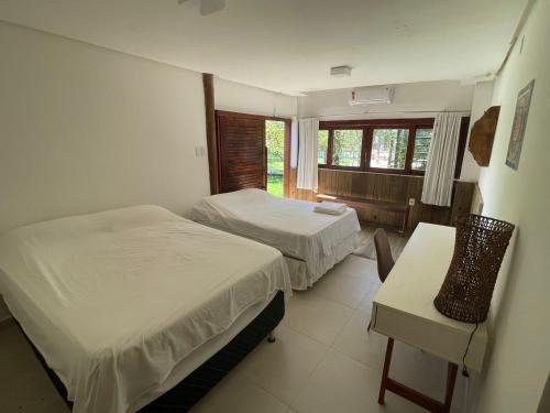Katil atau katil-katil dalam bilik di Vila Eco SPA