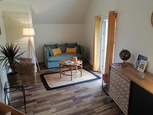 Bel appt 3 pièces, à l'étage, jardin privatif, au calme, 10 mn Saumur et CNPE