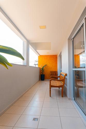 Posezení v ubytování Ubatuba Praia Hotel