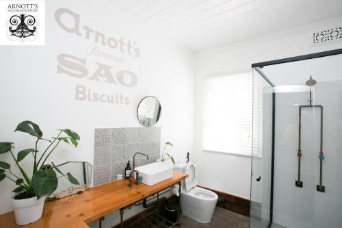 William Arnott Boutique Accommodationにあるバスルーム