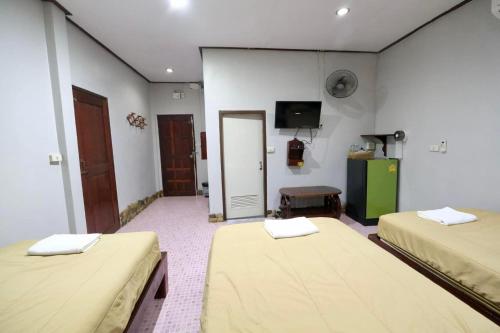 Postel nebo postele na pokoji v ubytování Hormuenlee resort