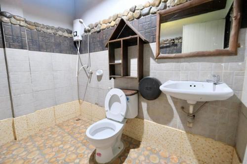 Koupelna v ubytování Hormuenlee resort