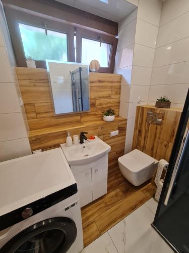 Kupatilo u objektu Apartament Rynek