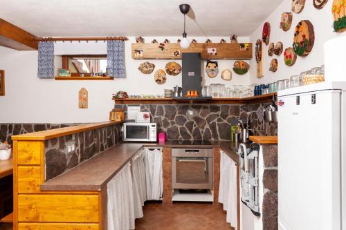 Kuhinja oz. manjša kuhinja v nastanitvi Privat Bachledova dolina