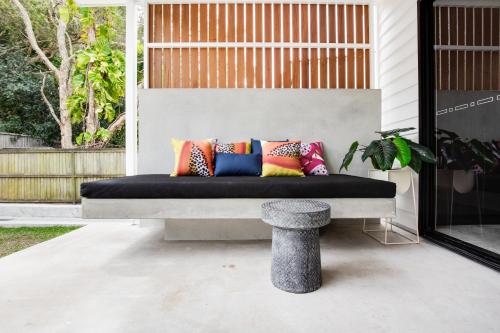 Posezení v ubytování Luxury Modern 4 BR Pet Friendly Family Beach Home