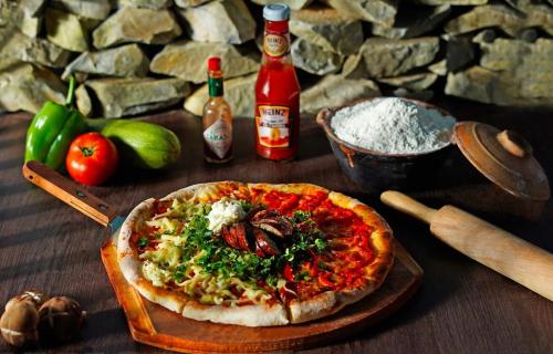 Mad på hotellet eller i nærheden