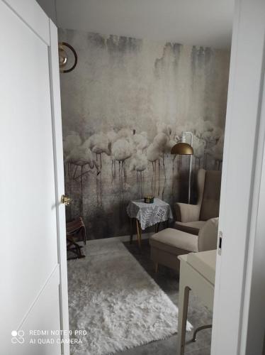 Katil atau katil-katil dalam bilik di Apartament na Wzgórzu Zielony