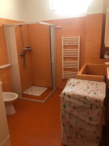 Koupelna v ubytování TAVERNA DA LISA