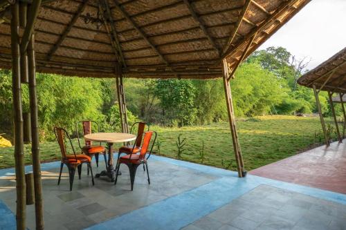Zahrada ubytování Red Earth Tadoba