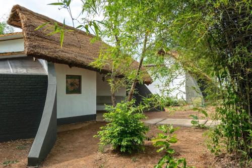 Zahrada ubytování Red Earth Tadoba