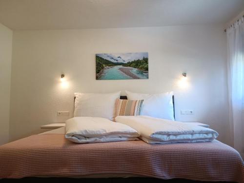 Giường trong phòng chung tại Ferienwohnung Sonja