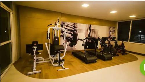 Fitness centar i/ili fitness sadržaji u objektu Apartamento em Ilhéus próximo as Praias