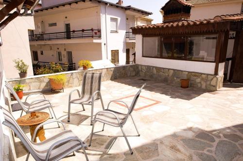 Balkón nebo terasa v ubytování Soula’s cosy apartments