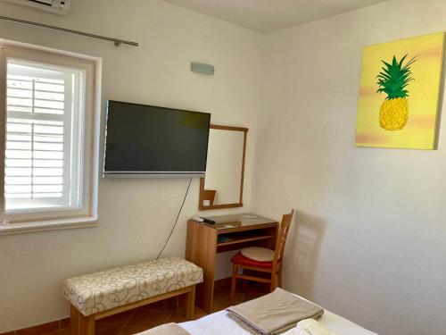 TV o dispositivi per l'intrattenimento presso Rooms Vinka Tudor