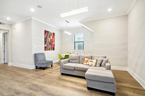 Posezení v ubytování Nouveau Orleans #2