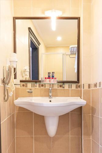 Koupelna v ubytování Pamuk City Hotel