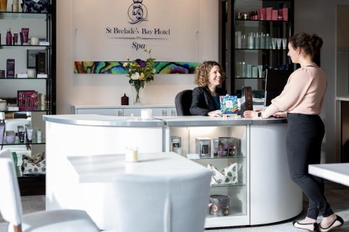 Tetamu yang menginap di St Brelade's Bay Hotel