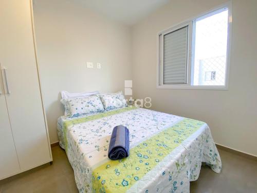 Ένα ή περισσότερα κρεβάτια σε δωμάτιο στο Residencial Alto Rio Preto - São José do Rio Preto