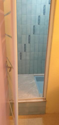 Koupelna v ubytování Hôtel Harbonnières