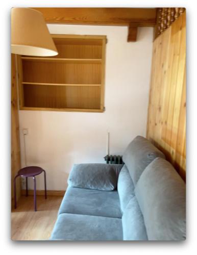 Ruang duduk di Studio in Residencia Maresme Neu - La Molina