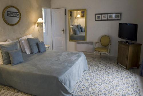 Postel nebo postele na pokoji v ubytování B&B Le Vert Galant