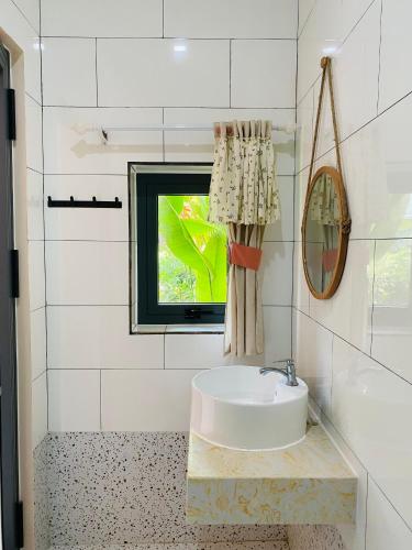 Un baño de Hồ Cốc Homestay