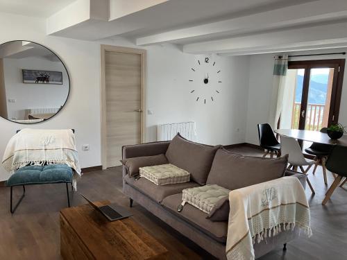 Posezení v ubytování Les lofts M