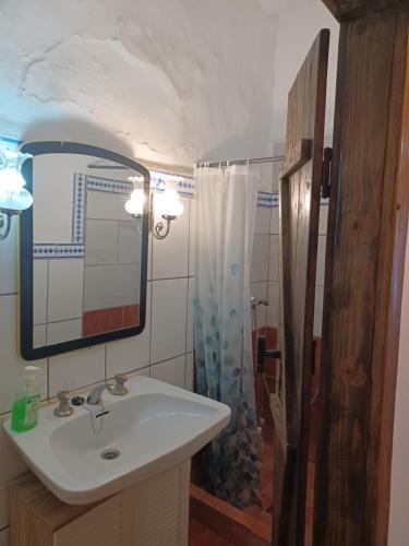 Koupelna v ubytování Casa Leonor