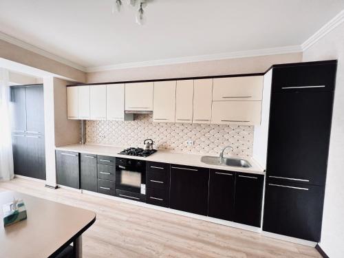 Η κουζίνα ή μικρή κουζίνα στο Nice Apartment just for YOU