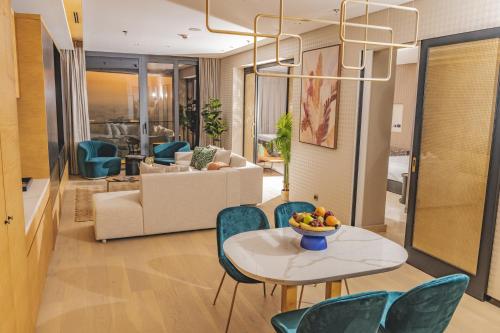 Χώρος καθιστικού στο The House Hotel Al Khiran