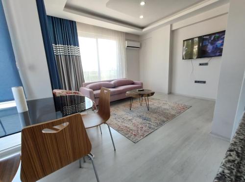 Posezení v ubytování Denizolgun Homes Suit Apart 2