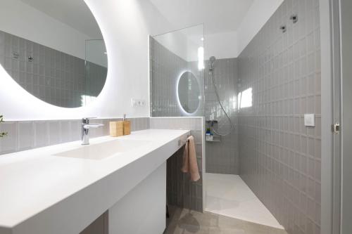 Koupelna v ubytování Bungalow en San Agustín "La Cigale"