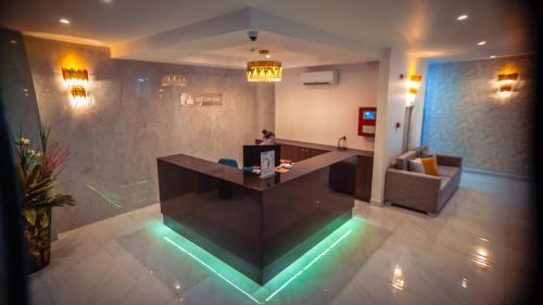 Posezení v ubytování Hotel Qatar Cali