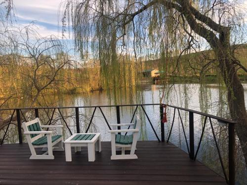 Vista de un río cerca de este agroturismo