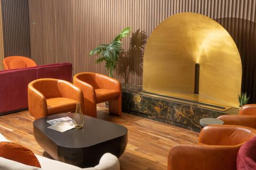 Χώρος καθιστικού στο The House Hotel Al Khiran