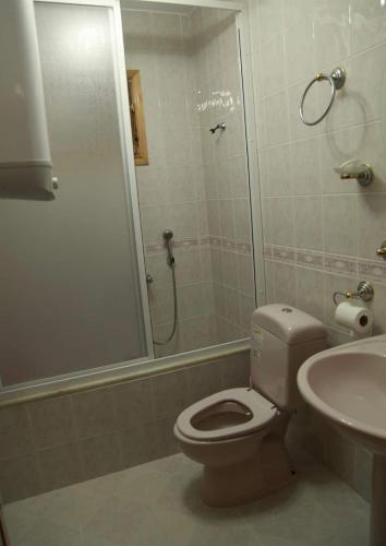 Koupelna v ubytování Dağ Evi İnka