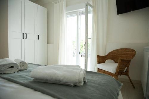 Postel nebo postele na pokoji v ubytování Preciosa casa con jardín "Casa Gastón"