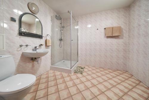 Kúpeľňa v ubytovaní Hostel Relaks