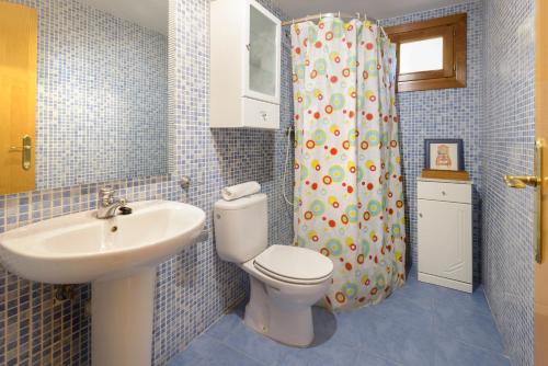Koupelna v ubytování Apartamento naturaleza 2000 4º