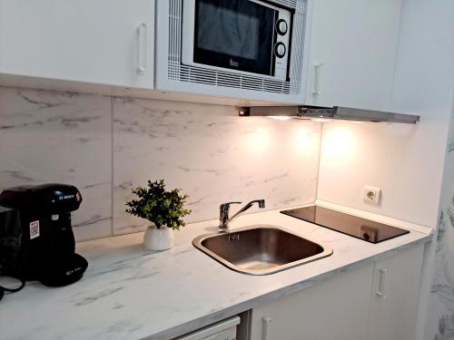 Kuchyňa alebo kuchynka v ubytovaní Apartamento acogedor con la mejor ubicación.