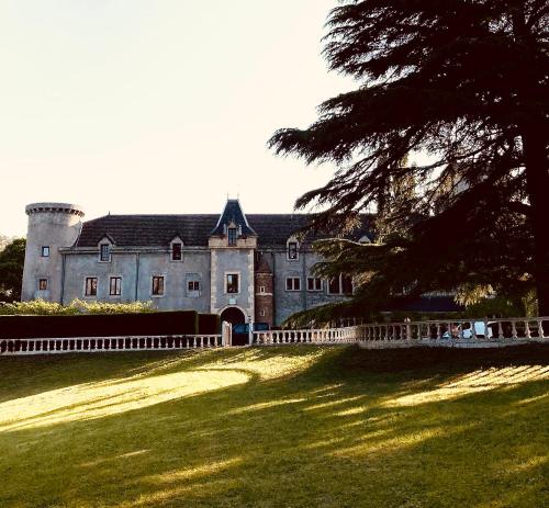 Zahrada ubytování Château de Fontager