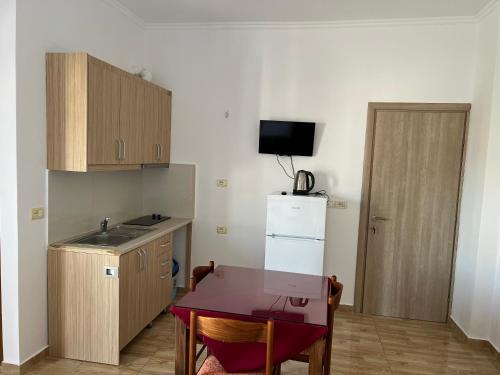 Vila Sidi tesisinde mutfak veya mini mutfak